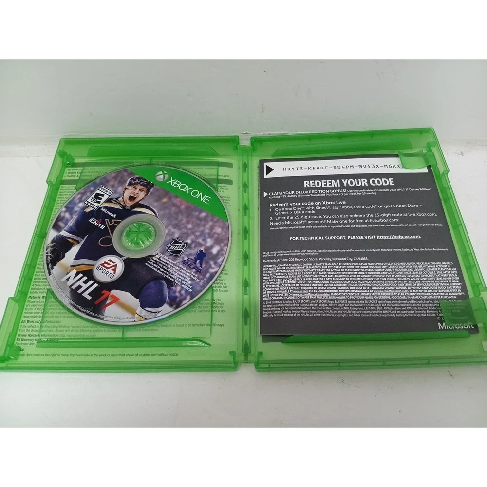 NHL 17: Deluxe Edition (Microsoft Xbox One, 2016)